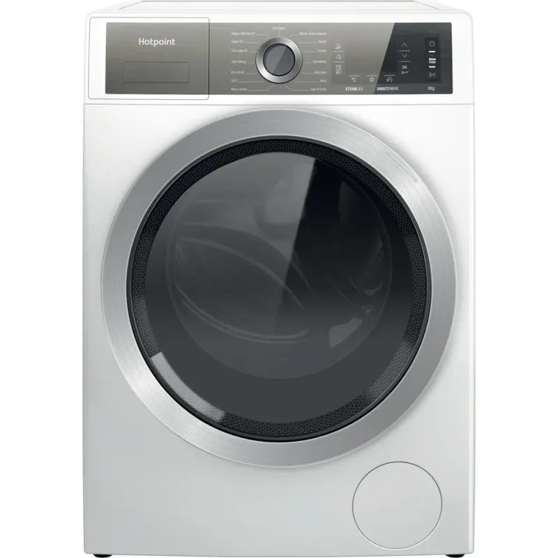 #Hotpoint H6W845WBUK Washing Machine - White - 8KG 1400RPM - Brand New