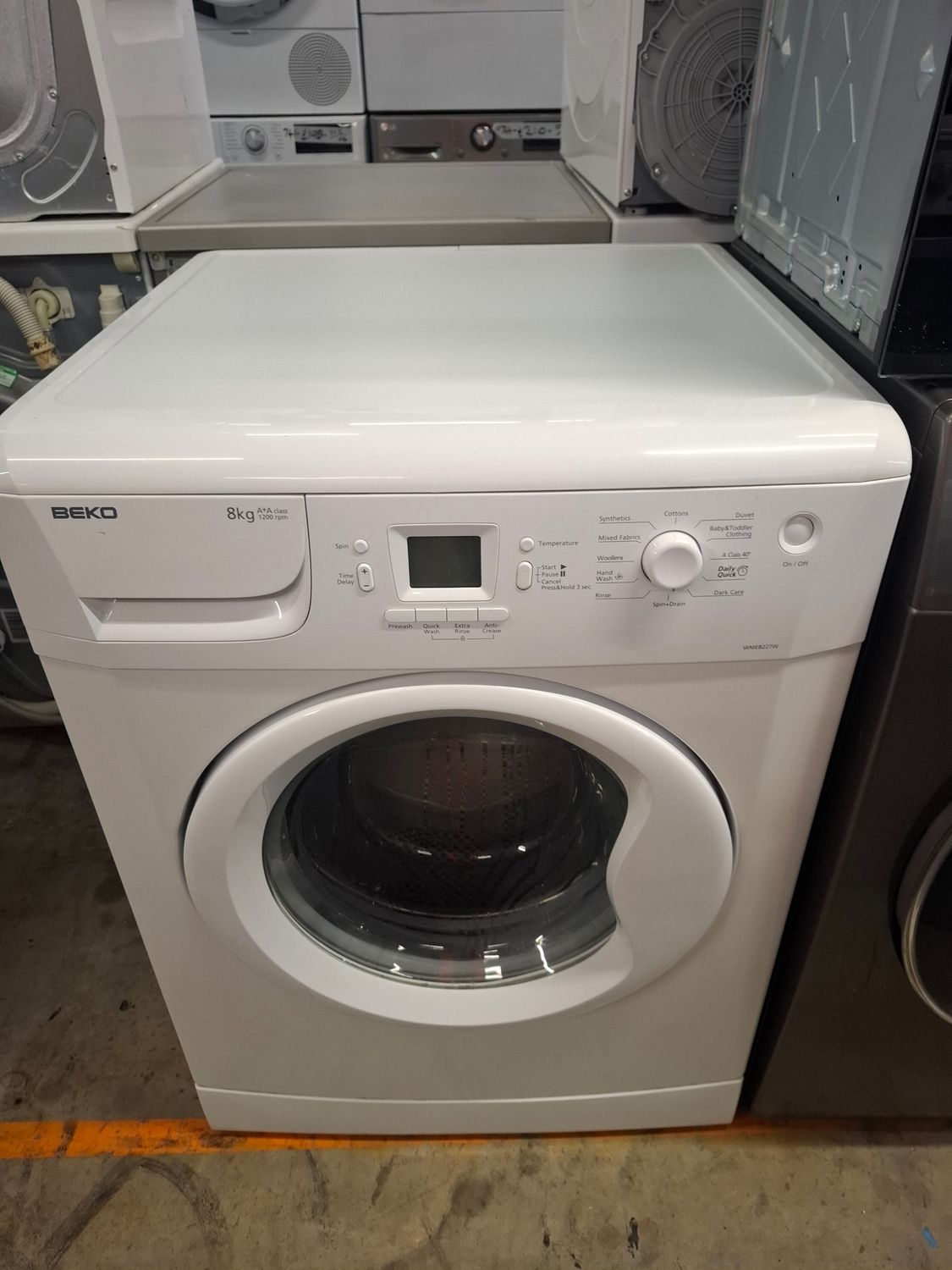 Beko 8kg 1200rpm Washing Machine White