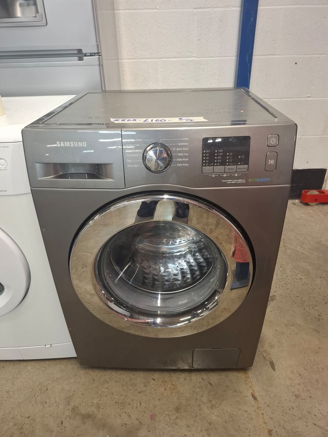 Samsung WF70F5E2W4 8kg 1400rpm Washing Machine Grey