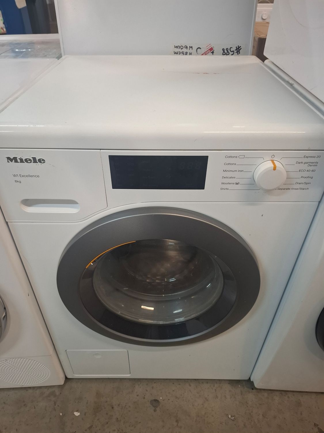 Miele W1 8KG 1400rpm Washing Machine White
