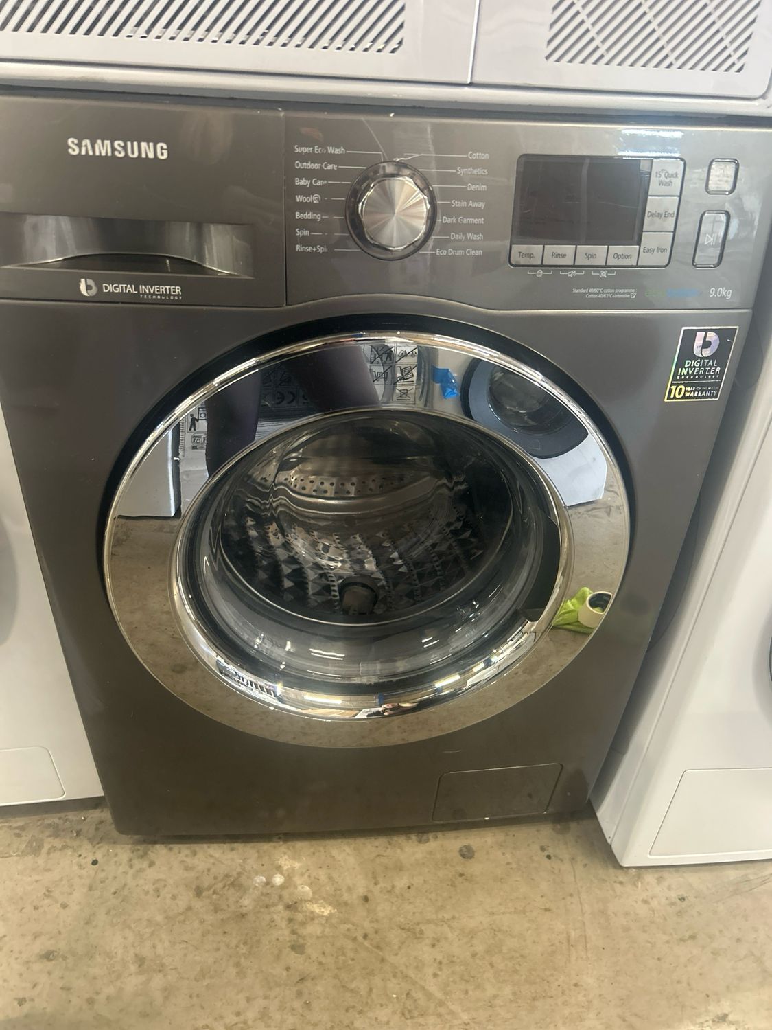 Samsung WF90F5E5U4X 9kg 1400rpm Washing Machine Graphite Grey