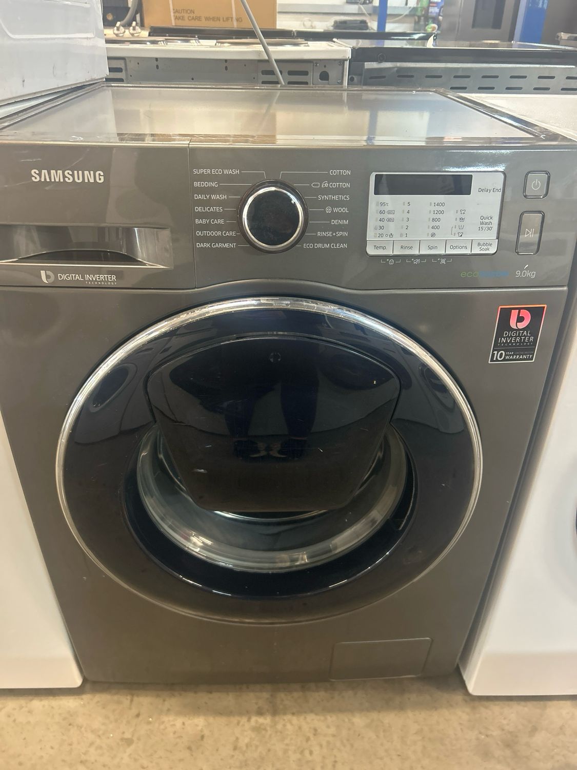 Samsung WW90K5413UX 9kg 1400rpm Grey