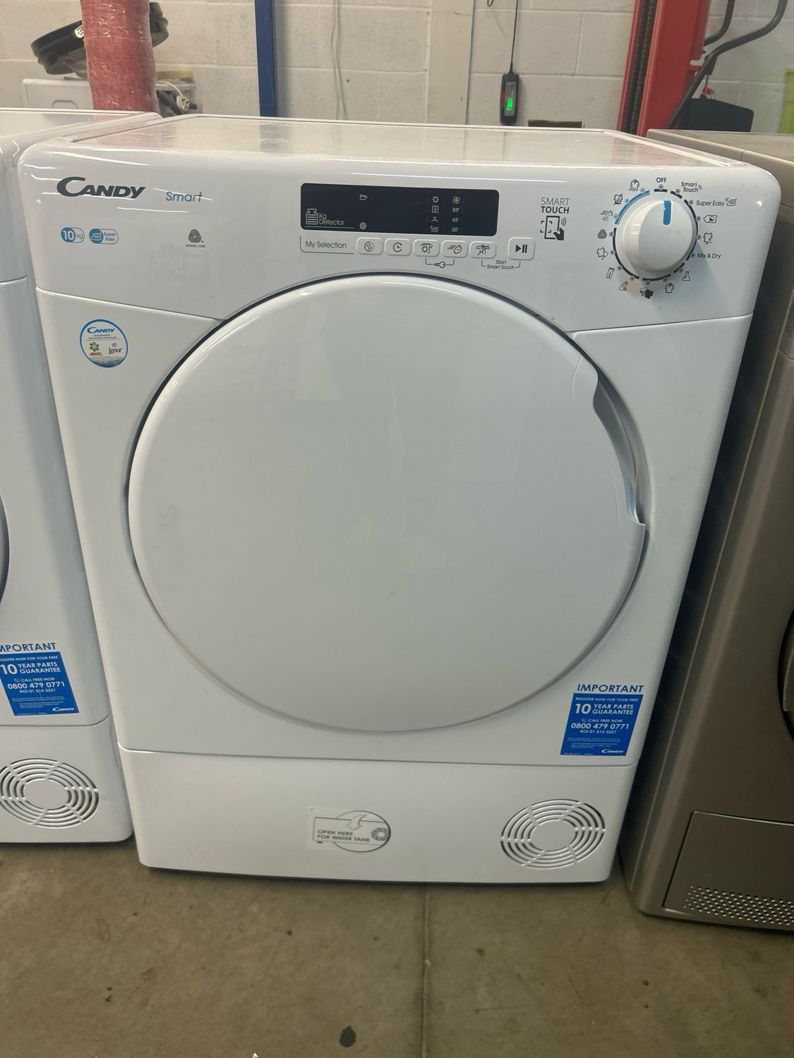 Candy CSEC10LF 10kg Condenser Dryer White