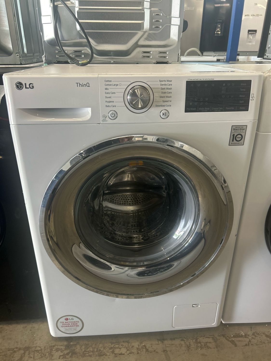 LG FH4U2VCN2 9kg 1400rpm Washing Machine White