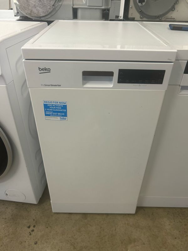 Beko DFS28R20W 45cm Freestanding Slimline Dishwasher White