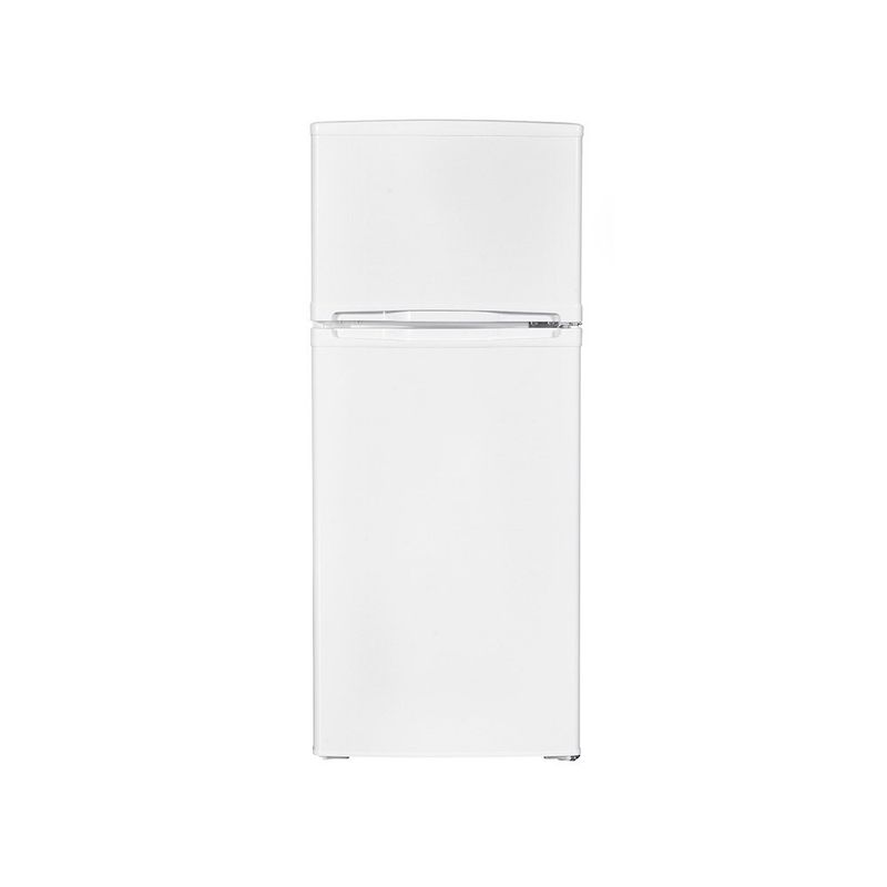 #Teknix TMH1148W, 117L Top Mount Fridge Freezer, Static, White Brand New