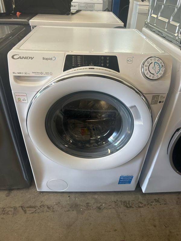 Candy RO16106DWMC7-80 Washer 10KG 1600RPM White - Cosmetic Damage