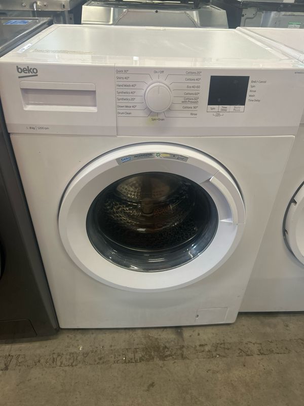 Beko WTK82011W 8kg 1200rpm Washing Machine White