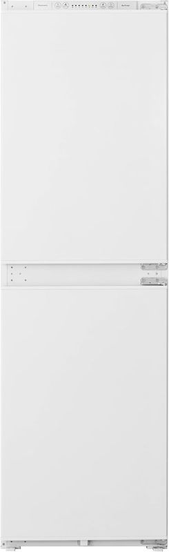 #Teknix BITH50FF/E 50/50 Integrated Fridge Freezer - Frost Free - Built-in with 233L Capacity - Digitals Controls - White, H176.8 x W54.0 x D54.0