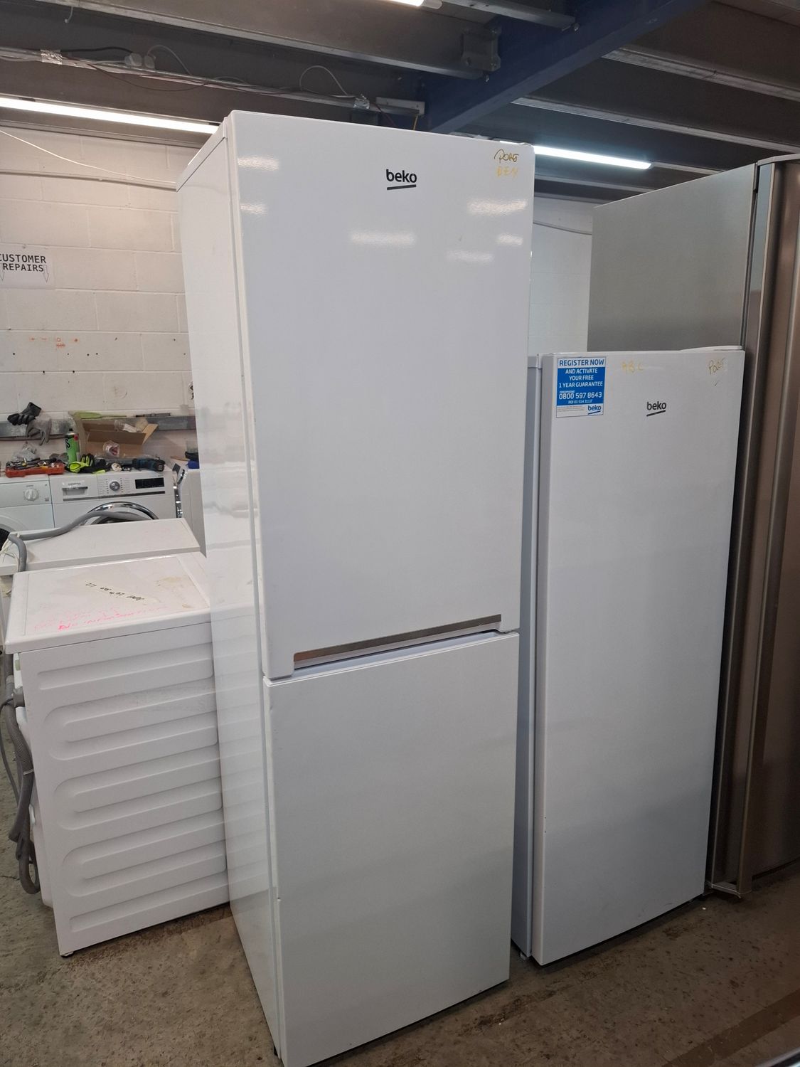 Beko Fridge Freezer White H180cm W55cm D60cm