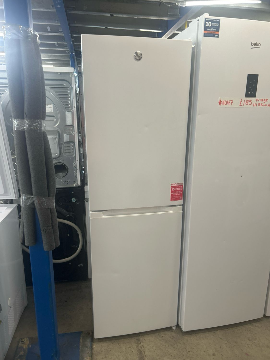 Hoover HMCL517WKN Fridge Freezer White H175cm W54cm