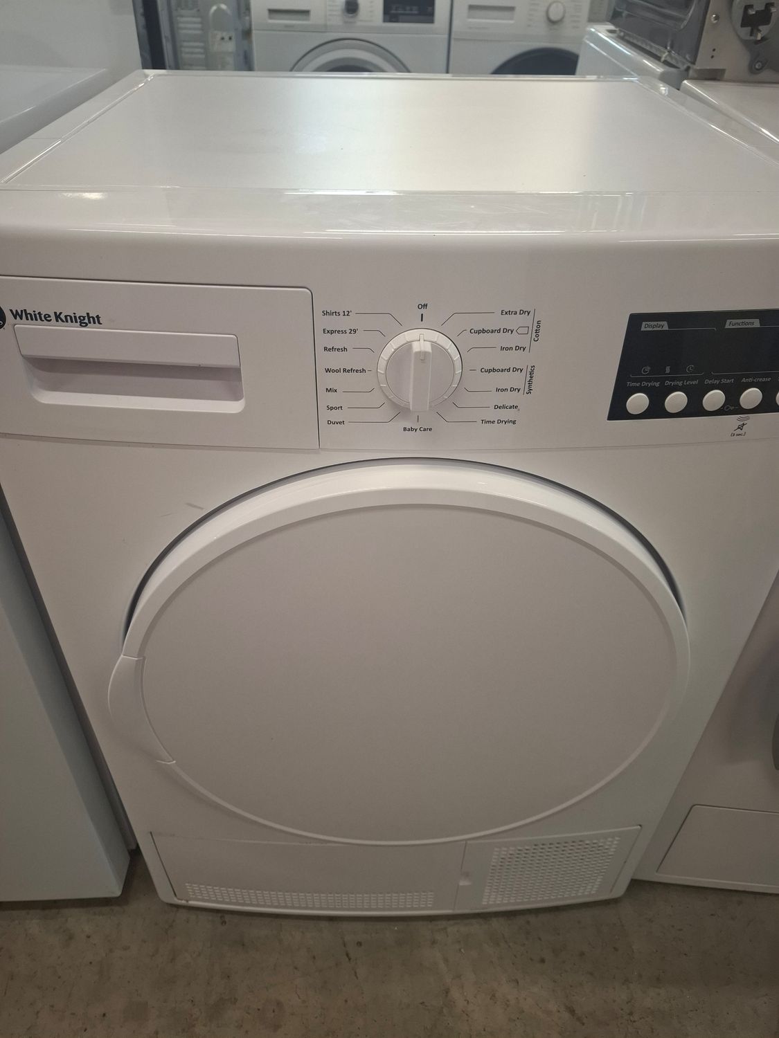 White Knight 10kg Condenser Dryer White