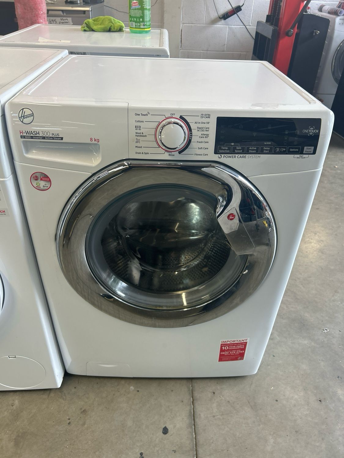 Hoover H3WS68TAMC 8kg 1400rpm Washing Machine White