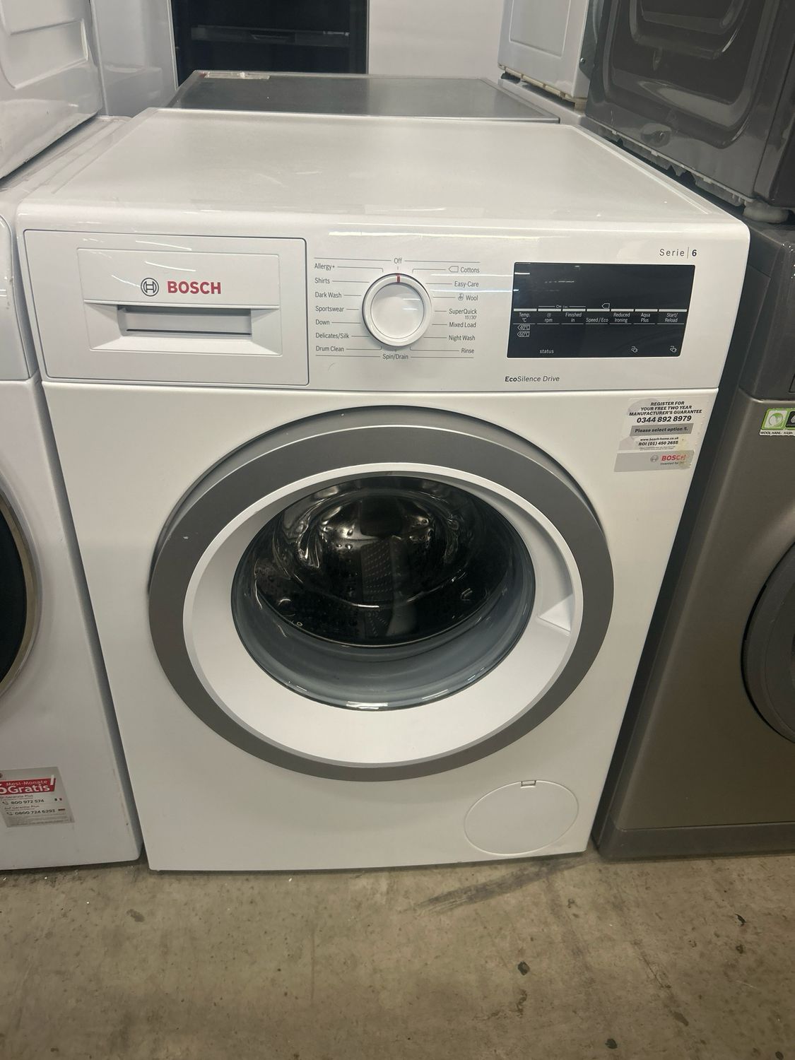 Bosch WAT28450GB/54 9kg 1400rpm Washing Machine White