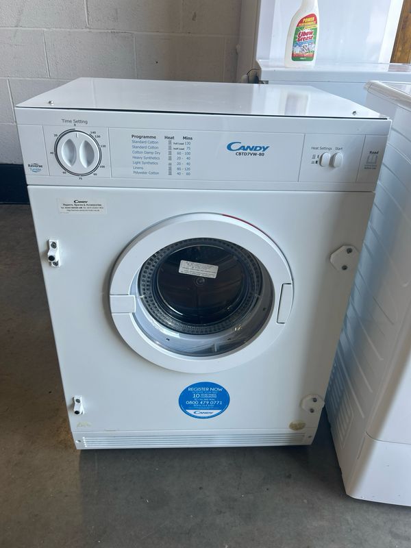 Candy CBTD7VW-80 7kg Vented Built in Integrated Dryer