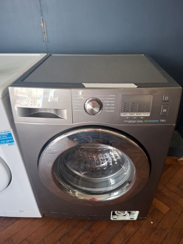 Samsung Ecobubble 7kg 1400rpm Washing Machine Graphite Grey 