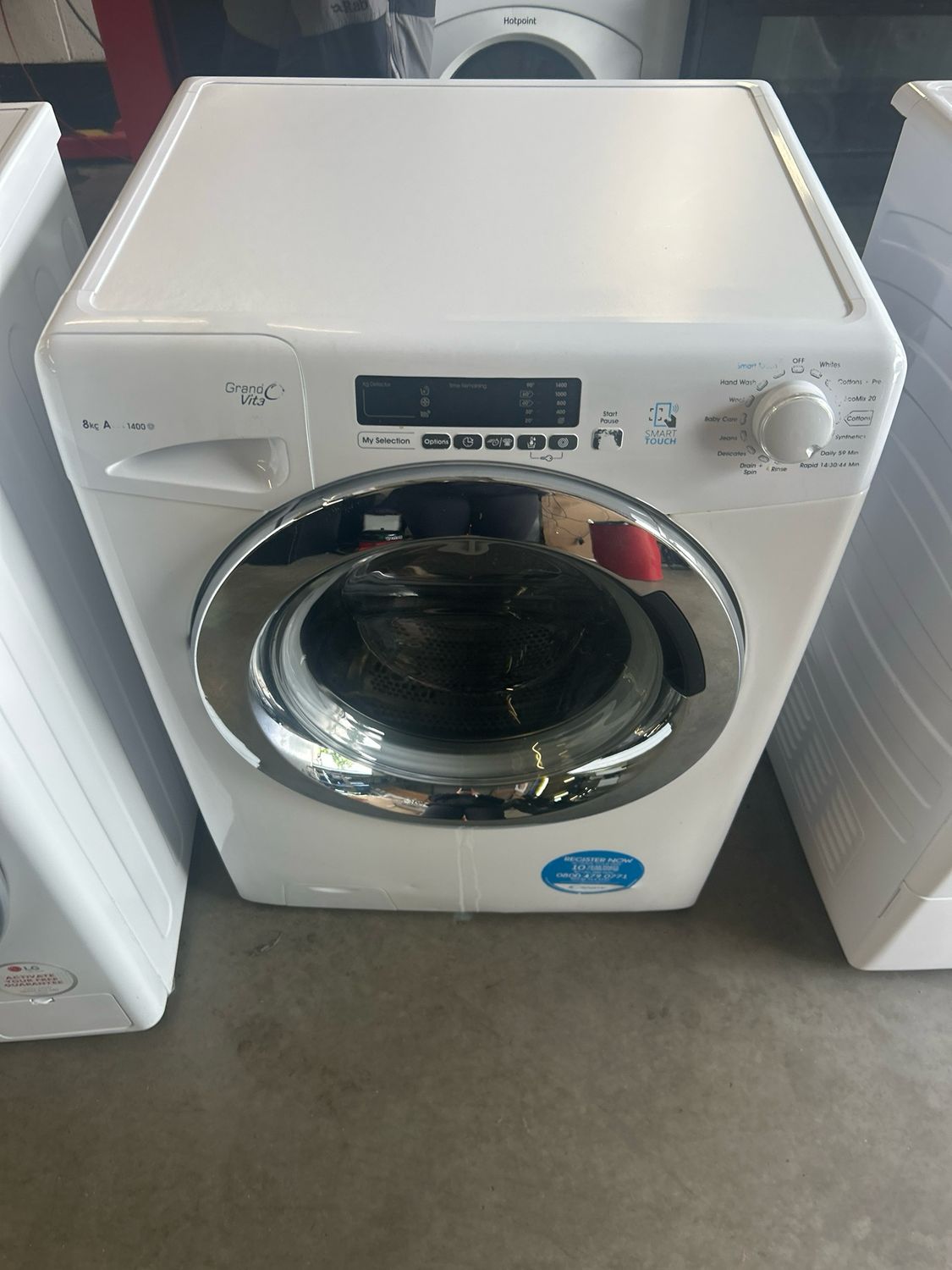 Candy 8kg 1400rpm Washing Machine White