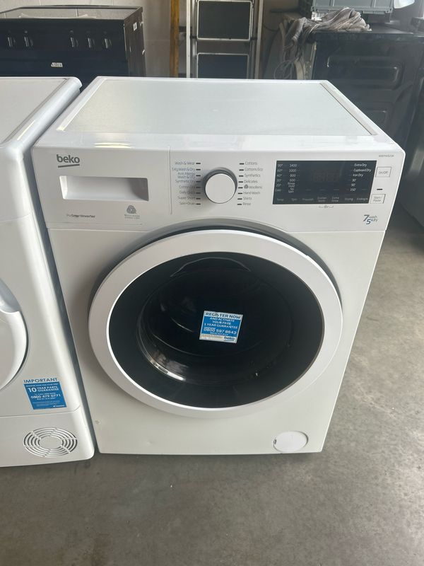 Beko WDR7543121W 7+5kg 1400rpm Washer Dryer White