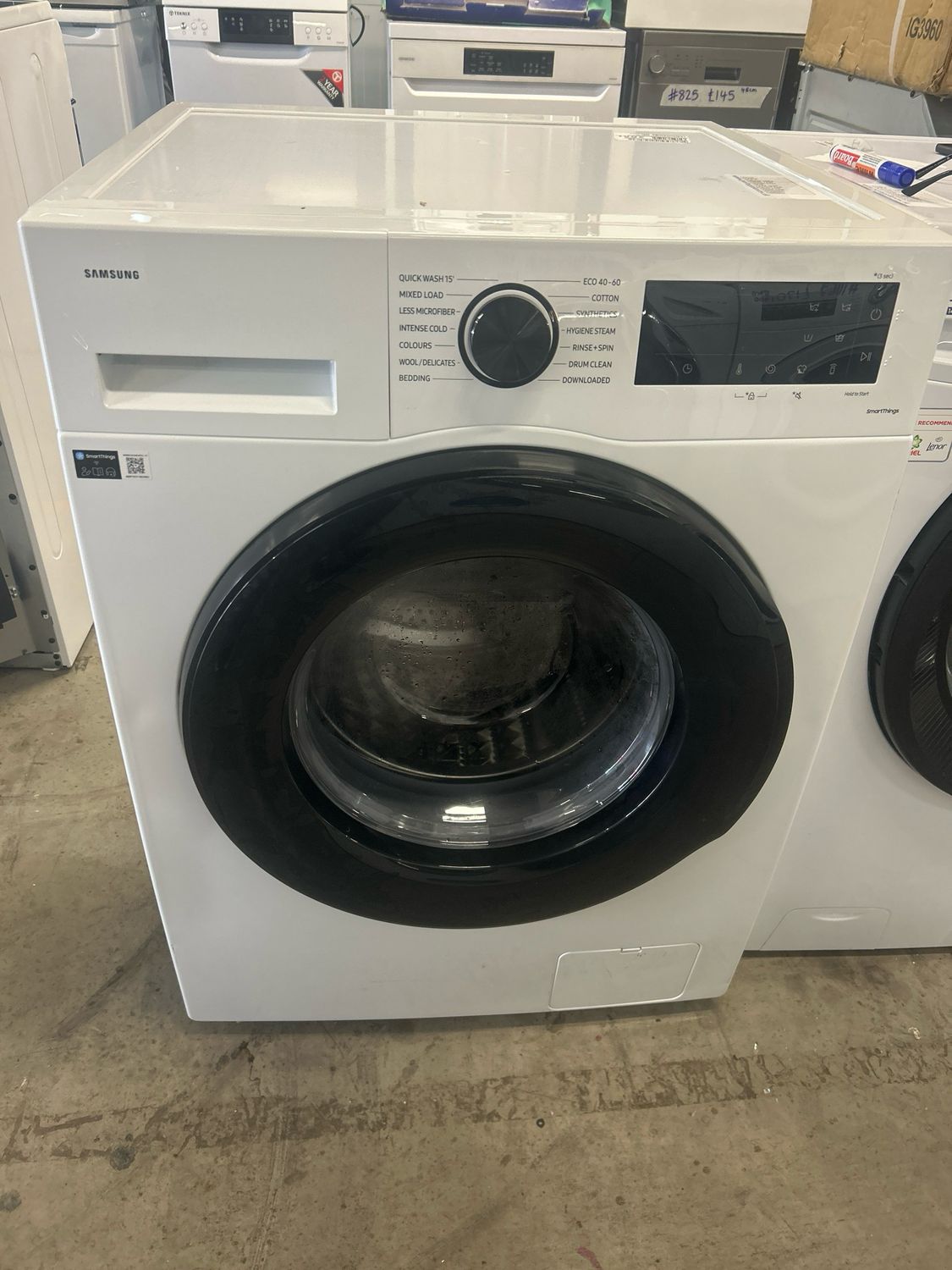 Samsung WW90CGC04DAEEU 9kg 1400 Washing Machine White New Graded