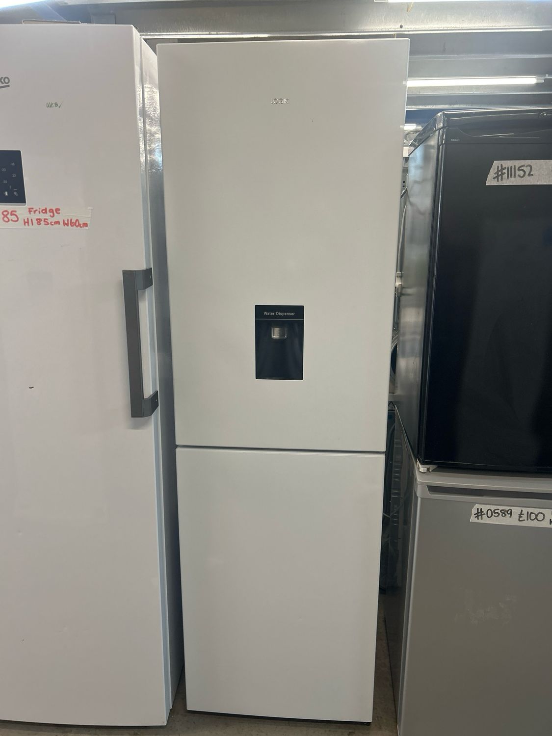 Logik LNFD55W20 Fridge Freezer H183cm W55cm White