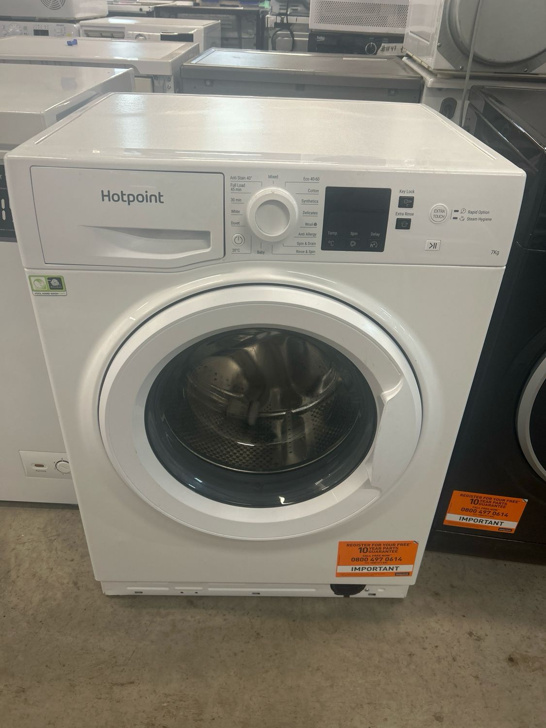 Hotpoint NSWR743U 7kg 1400rpm Washing Machine White