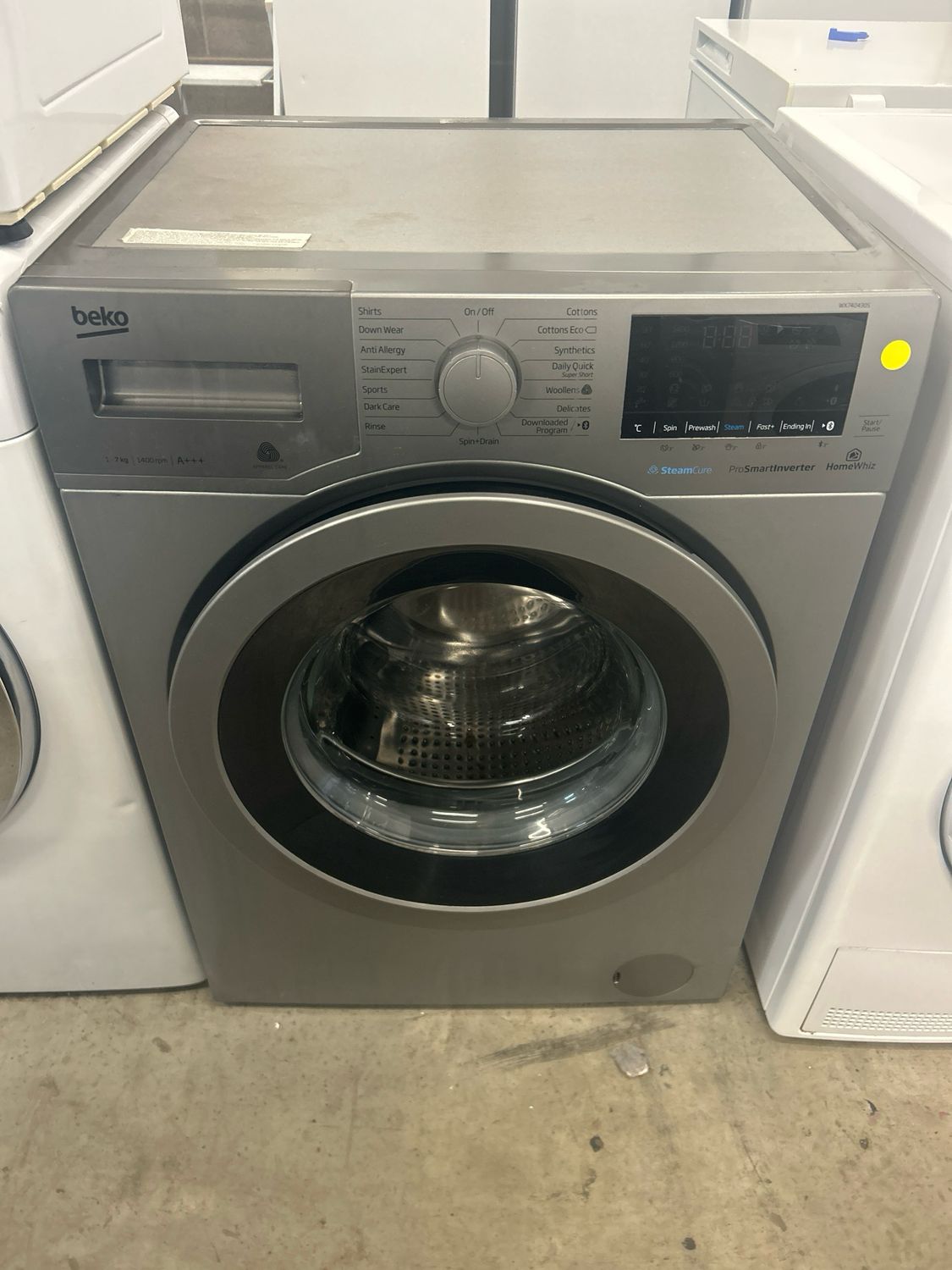 Beko WX740430S 7kg 1400rpm Washing Machine Silver