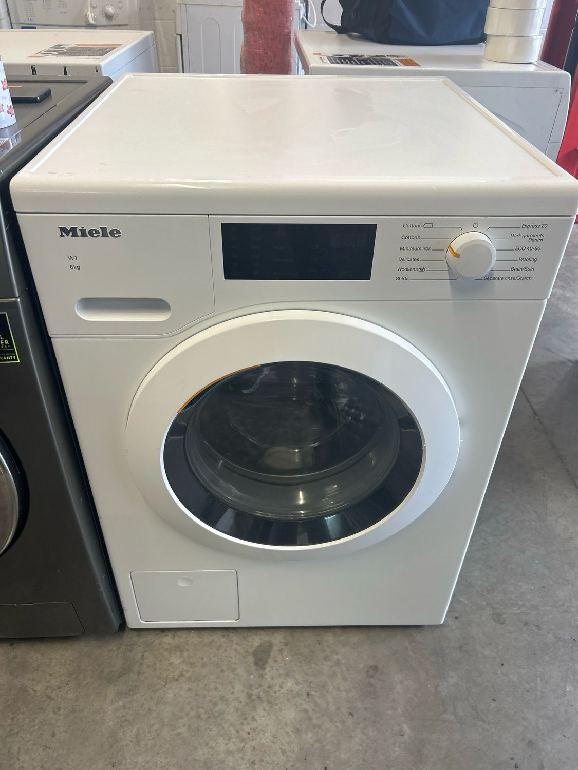 Miele W1 8KG 1400rpm Washing Machine White