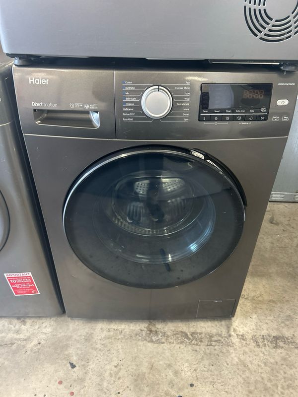 Haier HW80-B1439NS8 8KG 1400rpm Washing Machine Grey