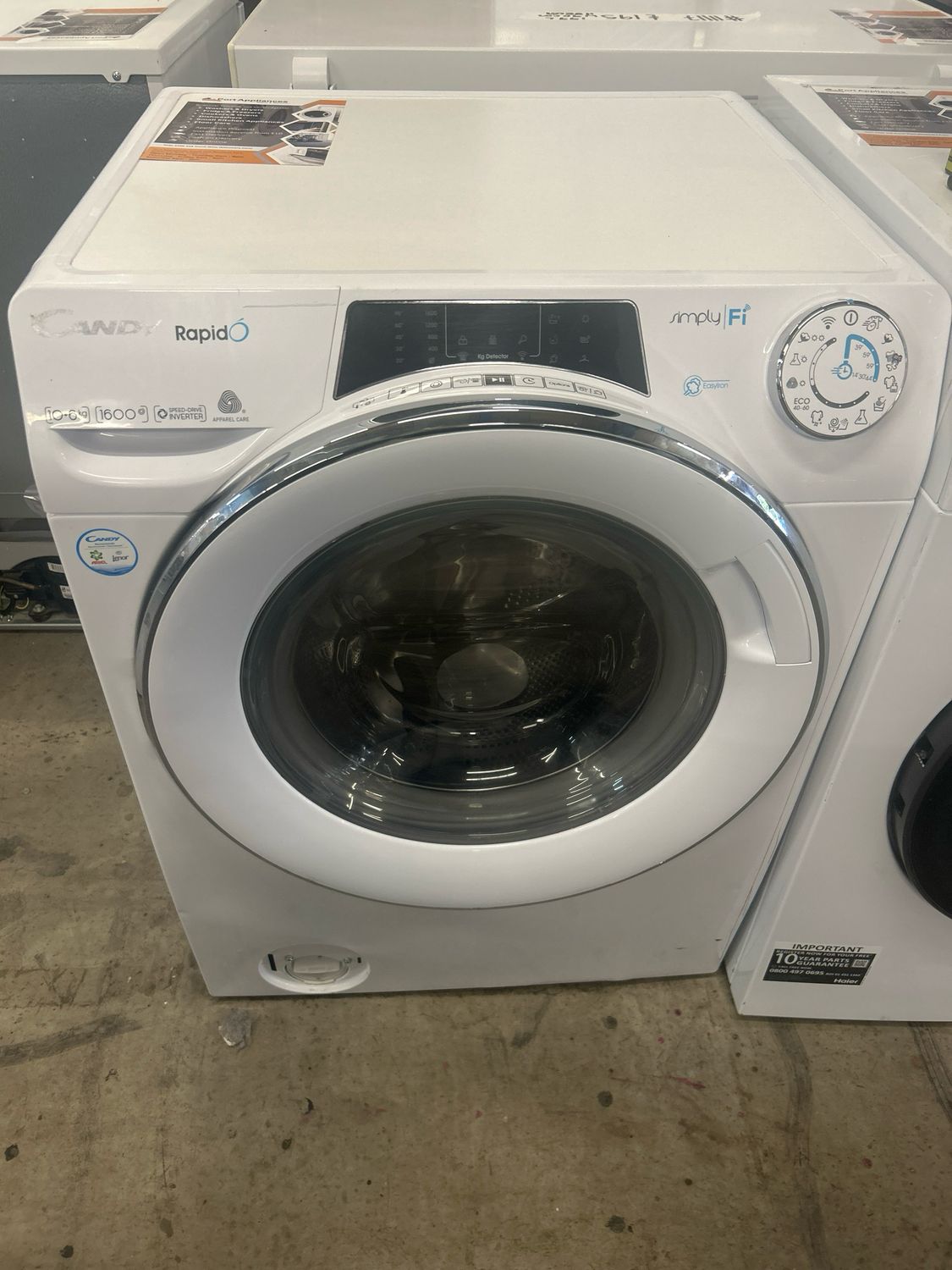 Candy ROW61064DWMCE 10kg+6kg 1400rpm Washer Dryer White