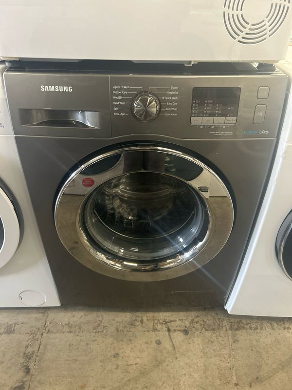 Samsung WF80F5E2W4X 8kg 1400rpm Washing Machine Graphite Grey