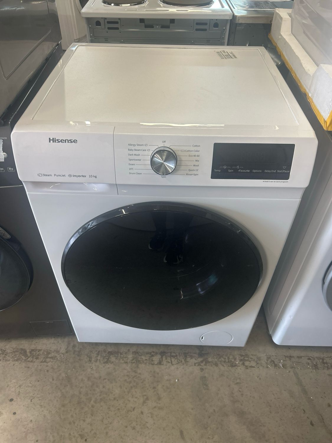 #Hisense WFQA1014EVJM 10kg 1400rpm Washing Machine New Graded