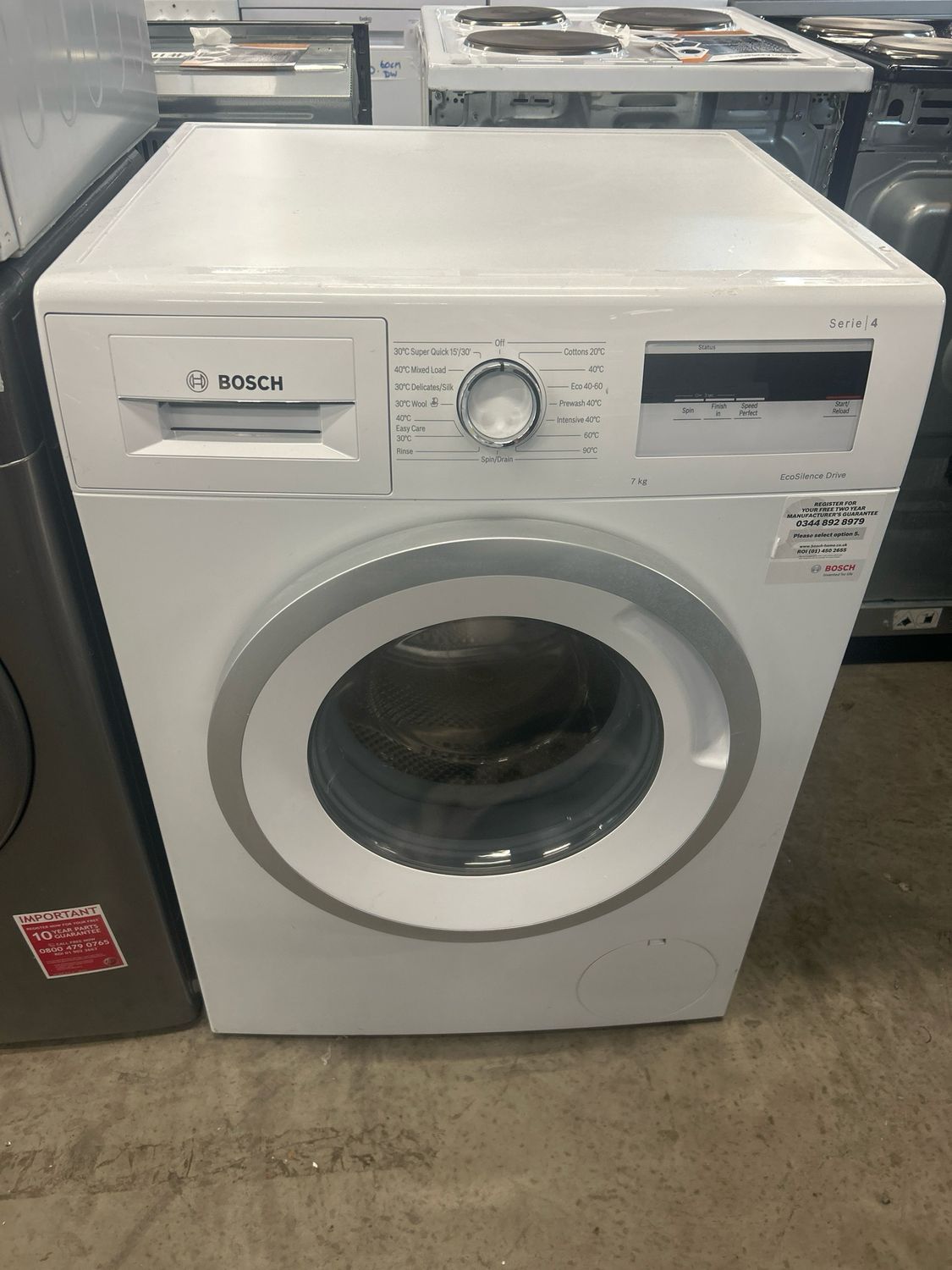 Bosch WAN28081GB/46 7kg 1400rpm Washing Machine White