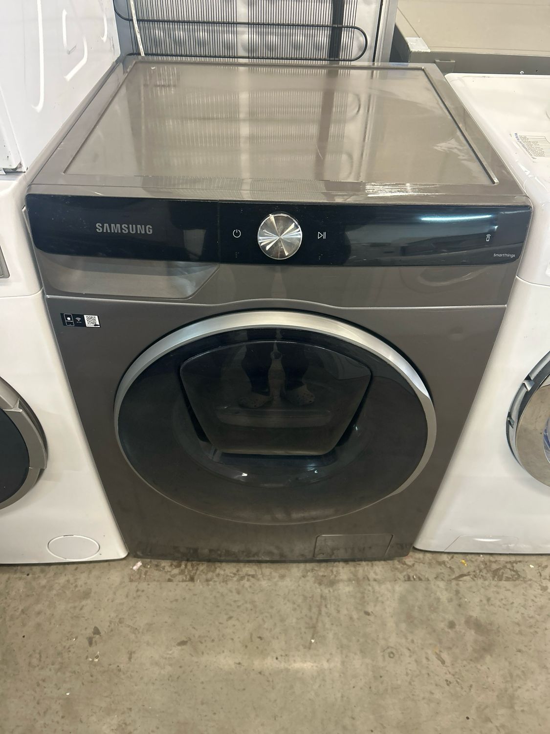 Samsung WW90T986DSX 9kg 1400rpm Washing Machine Graphite Grey - Auto Dose - Add Wash