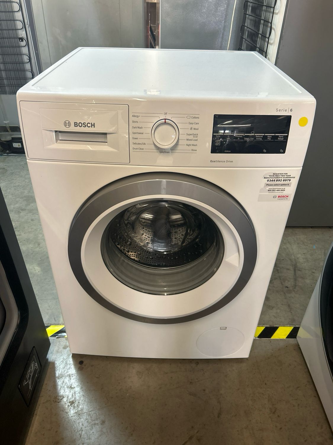 Bosch Series 6 WAT28450GB/54 9kg 1400rpm Washing Machine White