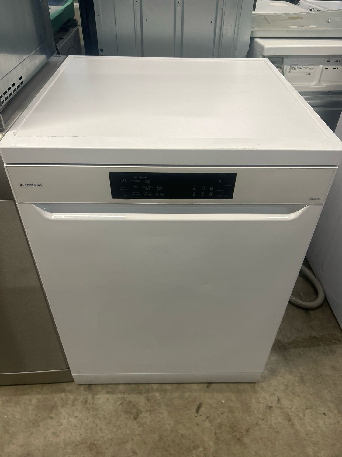 Kenwood KDW60W23 Freestanding Dishwasher Full Size 60cm White