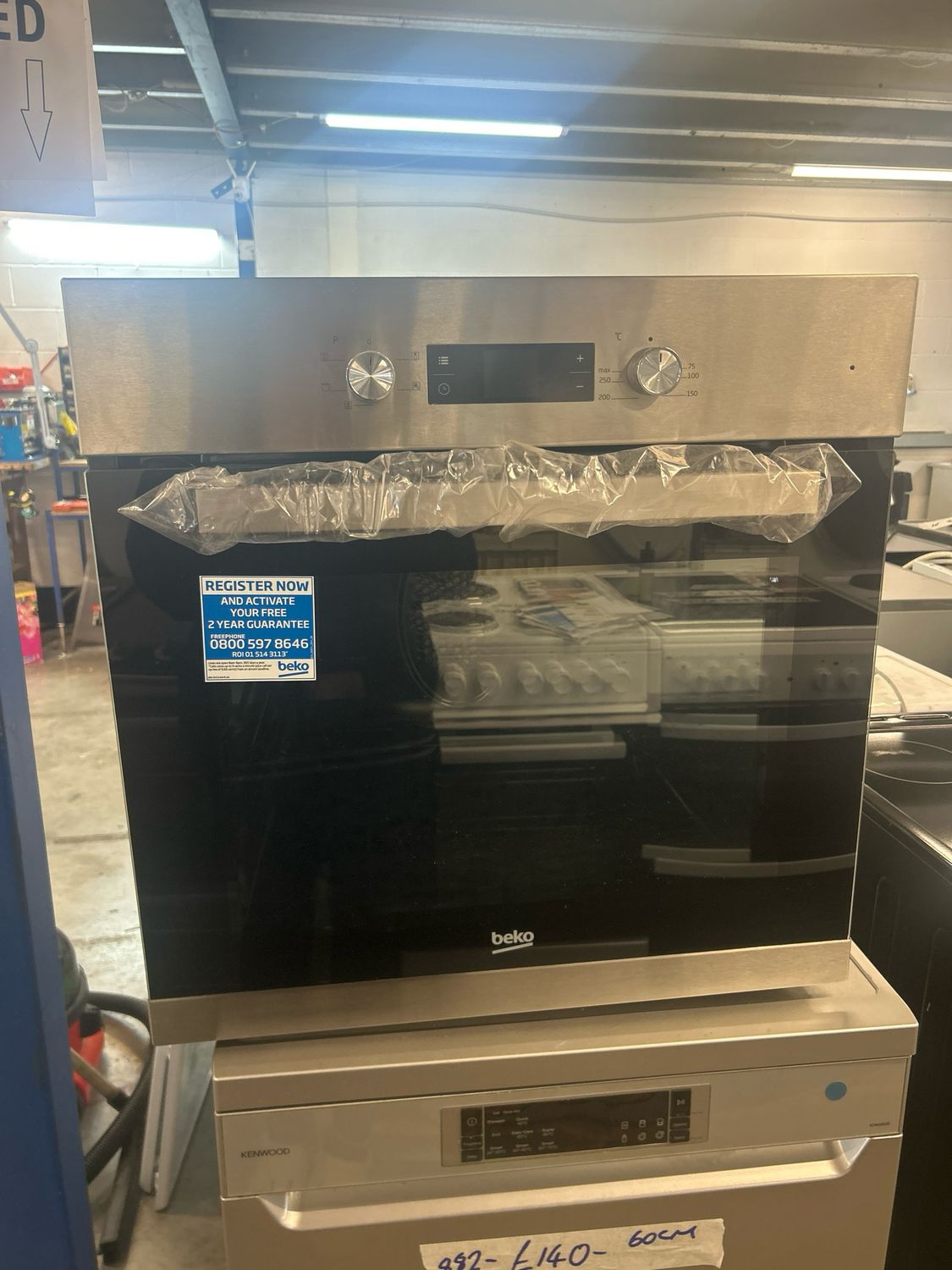 Beko BIF22300XD Built-In Electric Single Oven Stainless Steel