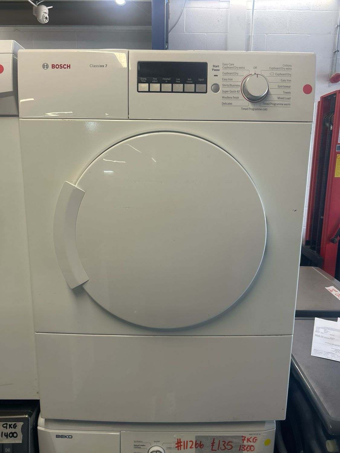 ///Bosch WTA74200GB 7kg Vented Dryer White
