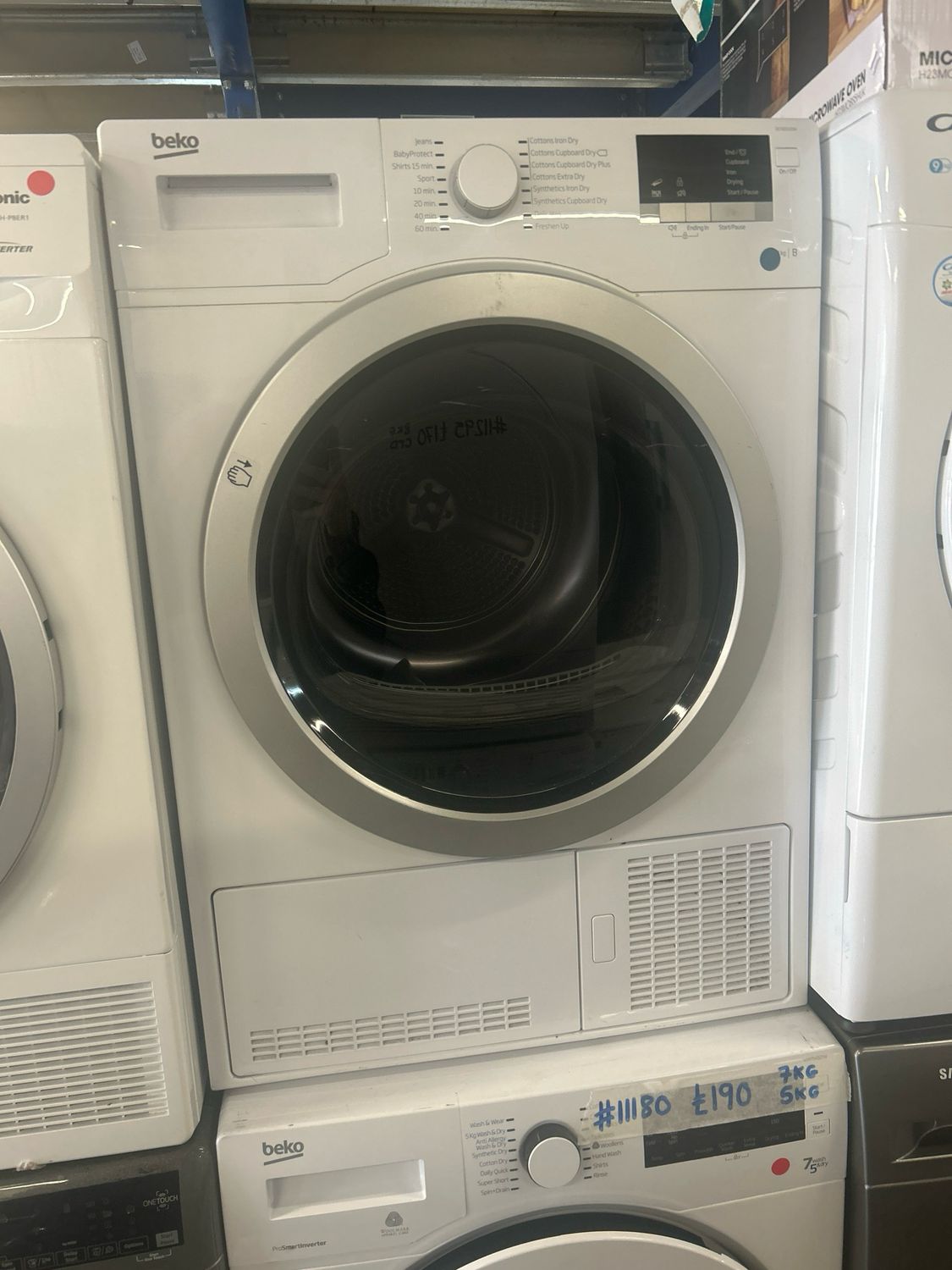 Beko DCX83100W 8kg Condenser Dryer White