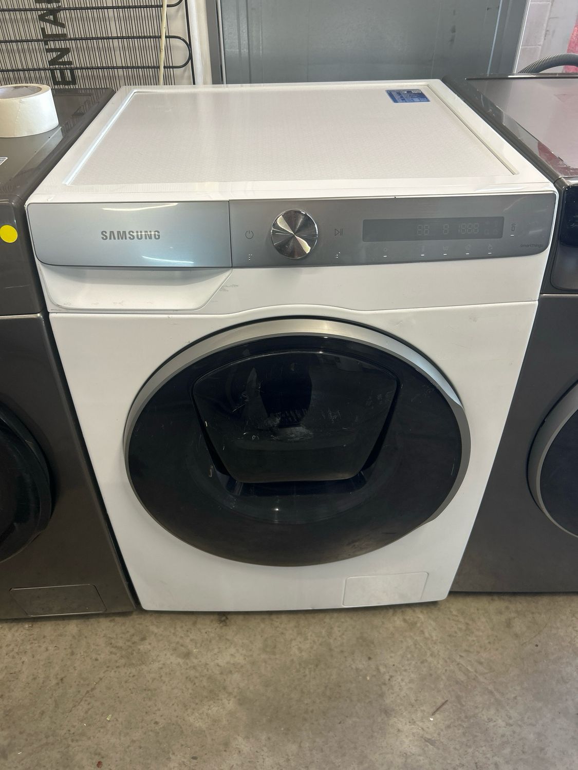 Samsung WW90T986DSH 9kg 1400rpm Washing Machine White - Auto Dose - Add Wash