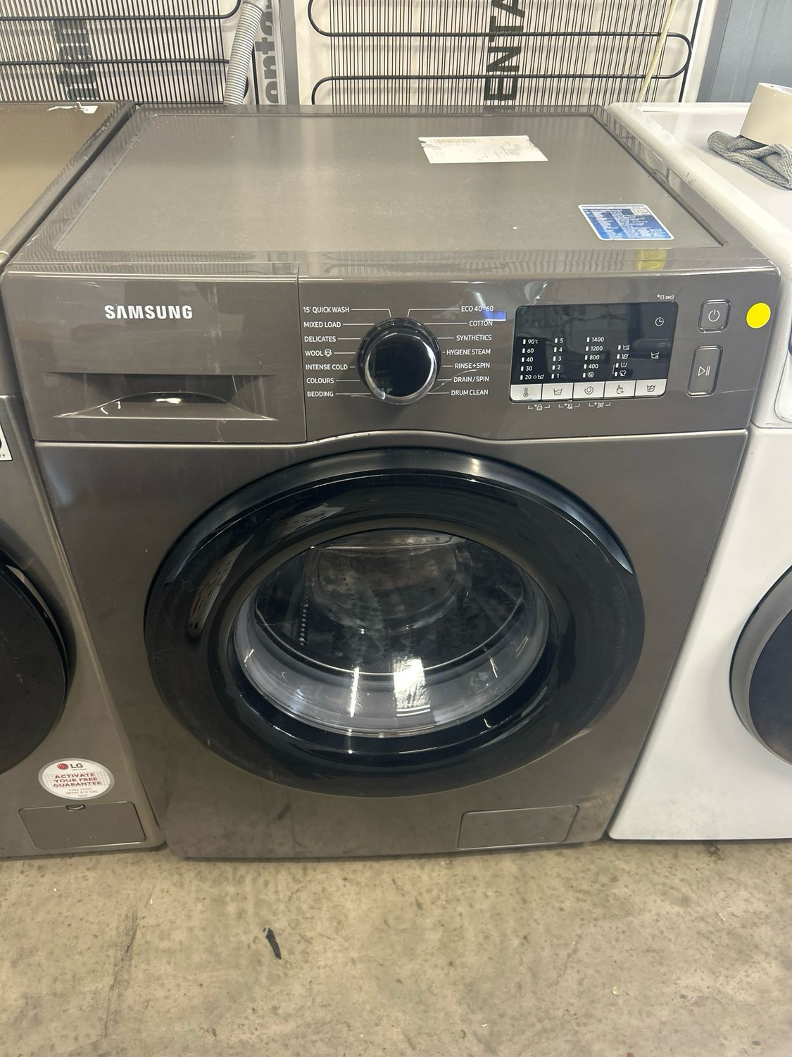 Samsung WW90TA046AX 9kg 1400rpm Washing Machine Graphite Grey