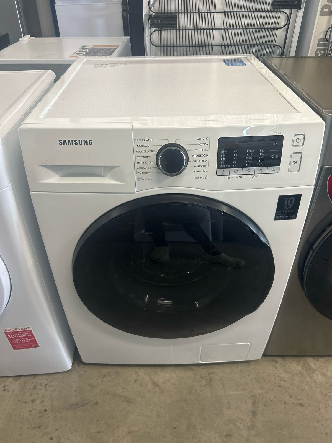 Samsung WD90TA046BE 9kg/6kg 1400rpm Washer/Dryer White