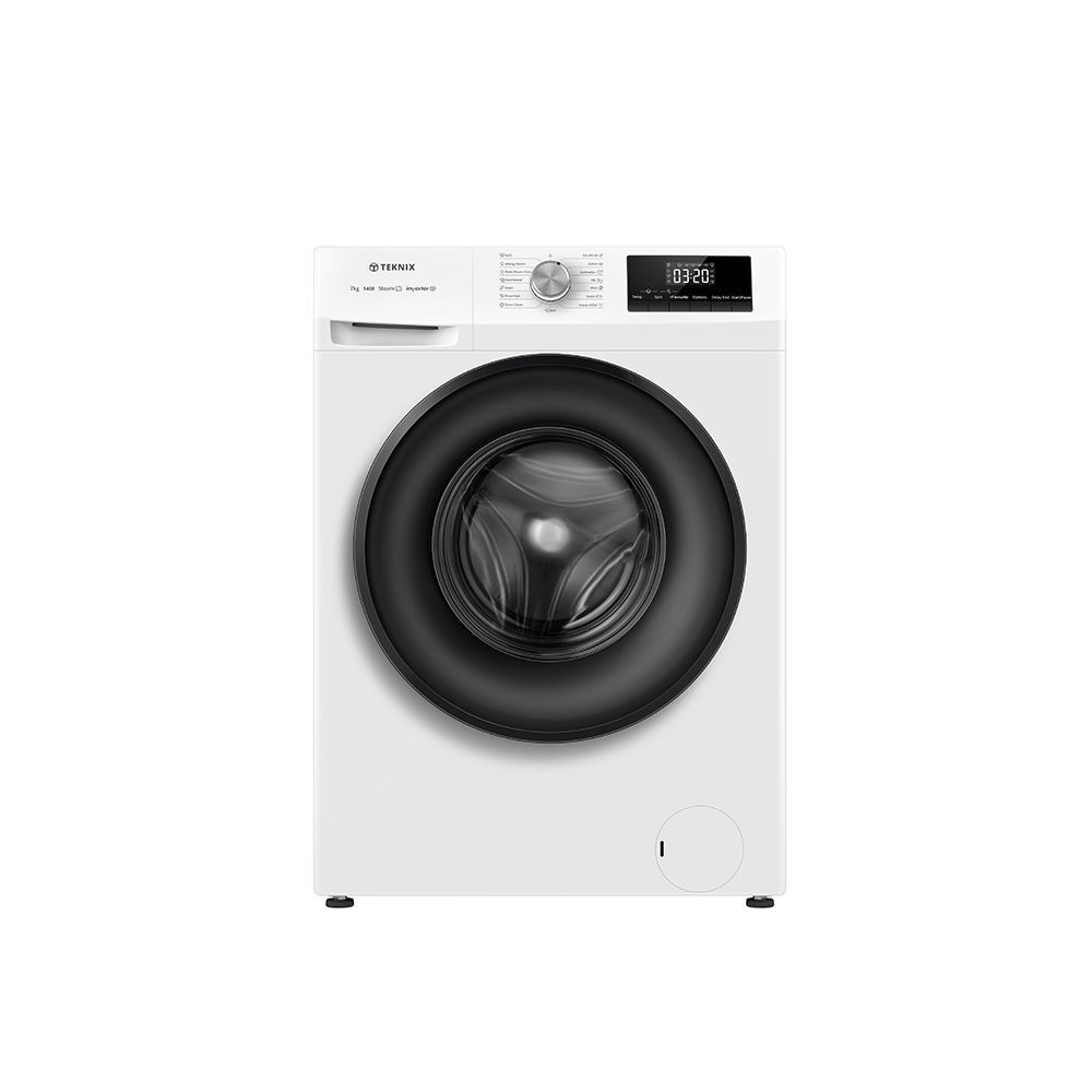 #Teknix TK2W714HW 7KG 1400rpm Washing Machine White Brand New - Slim Depth D46.5 cm