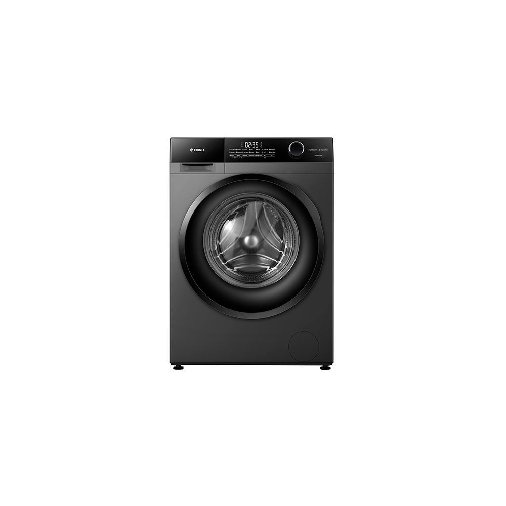 #Teknix TK5W1214HS 12KG 1400rpm Washing Machine White Brand New
