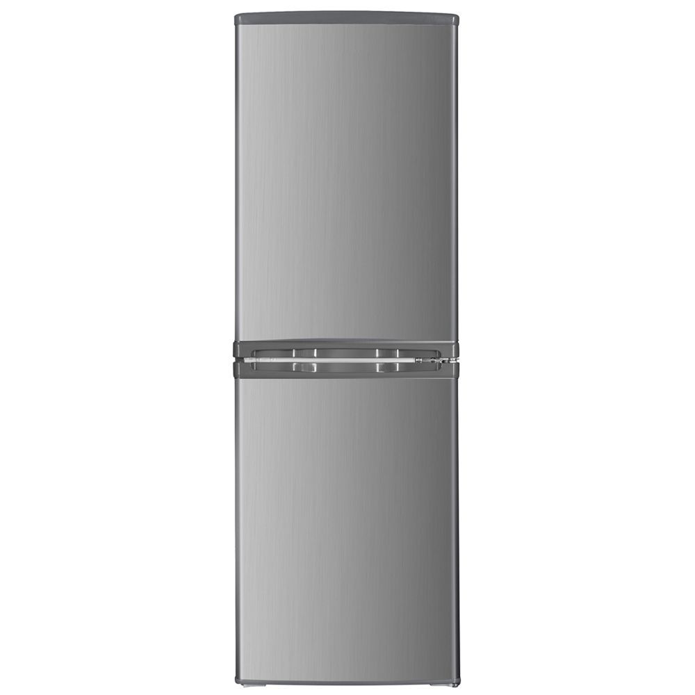 #Teknix STF1448S Fridge Freezer Dark Inox H144cm W48cm D50cm Brand New