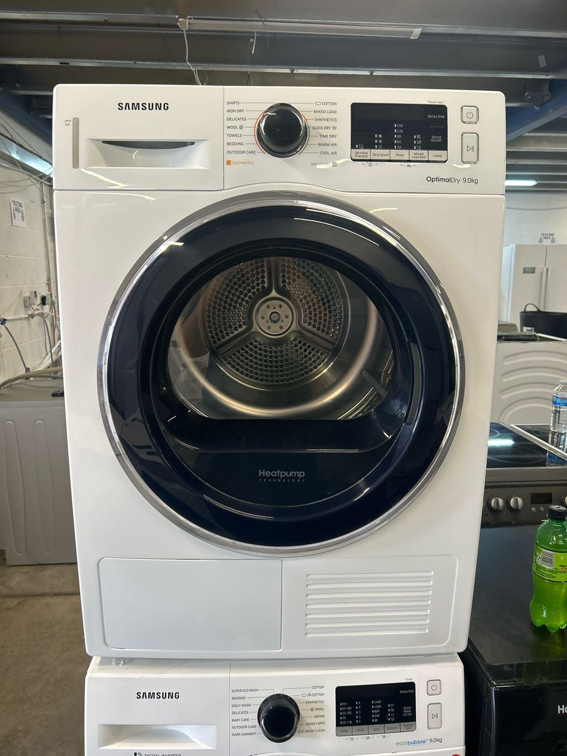 Samsung DV90M5000QW 9KG Heat Pump Condenser Dryer White