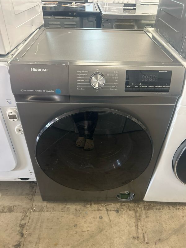 Hisense WFQA1214EVJMT 12kg 1400rpm Washing Machine Graphite Grey