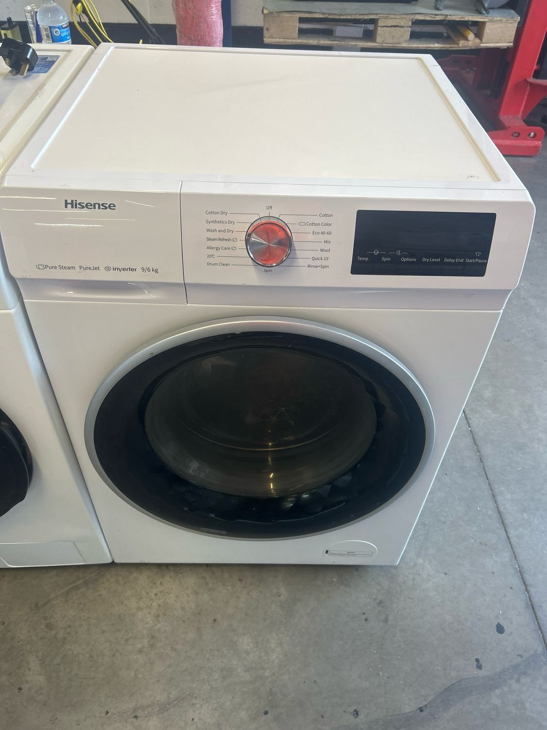 Hisense WDQY9014EVJM Washer Dryer 9KG+6KG 1400rpm White