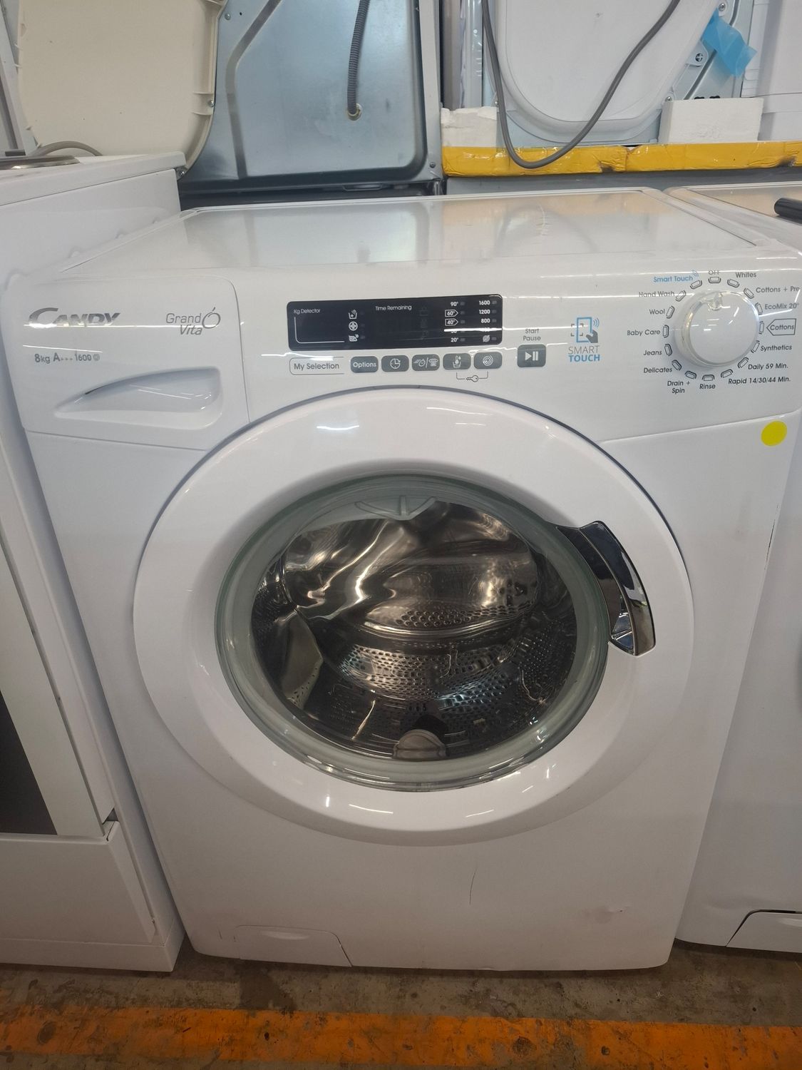 Candy GVS168D3-80 8kg 1600 Spin Washing Machine White Refurbished