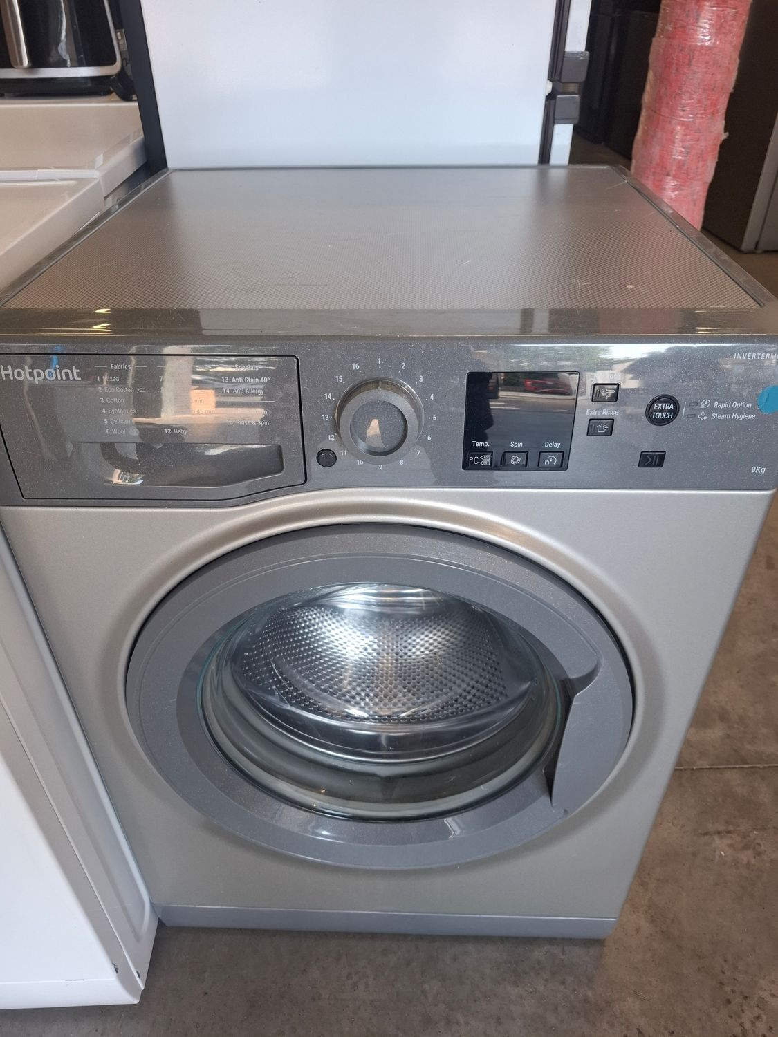Hotpoint NSWR943C 9kg 1400rpm Washing Machine Graphite Grey 