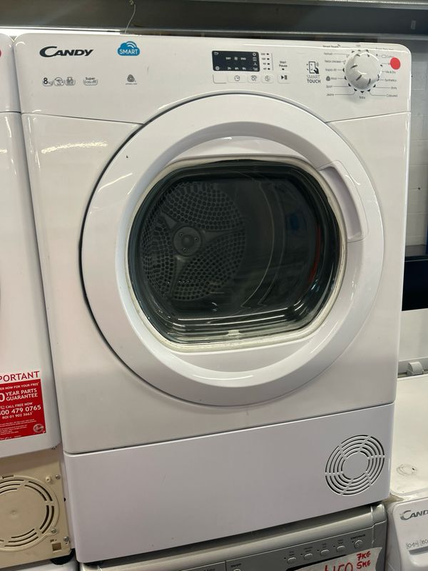 Hoover DXC9DG 8KG Condenser Dryer White